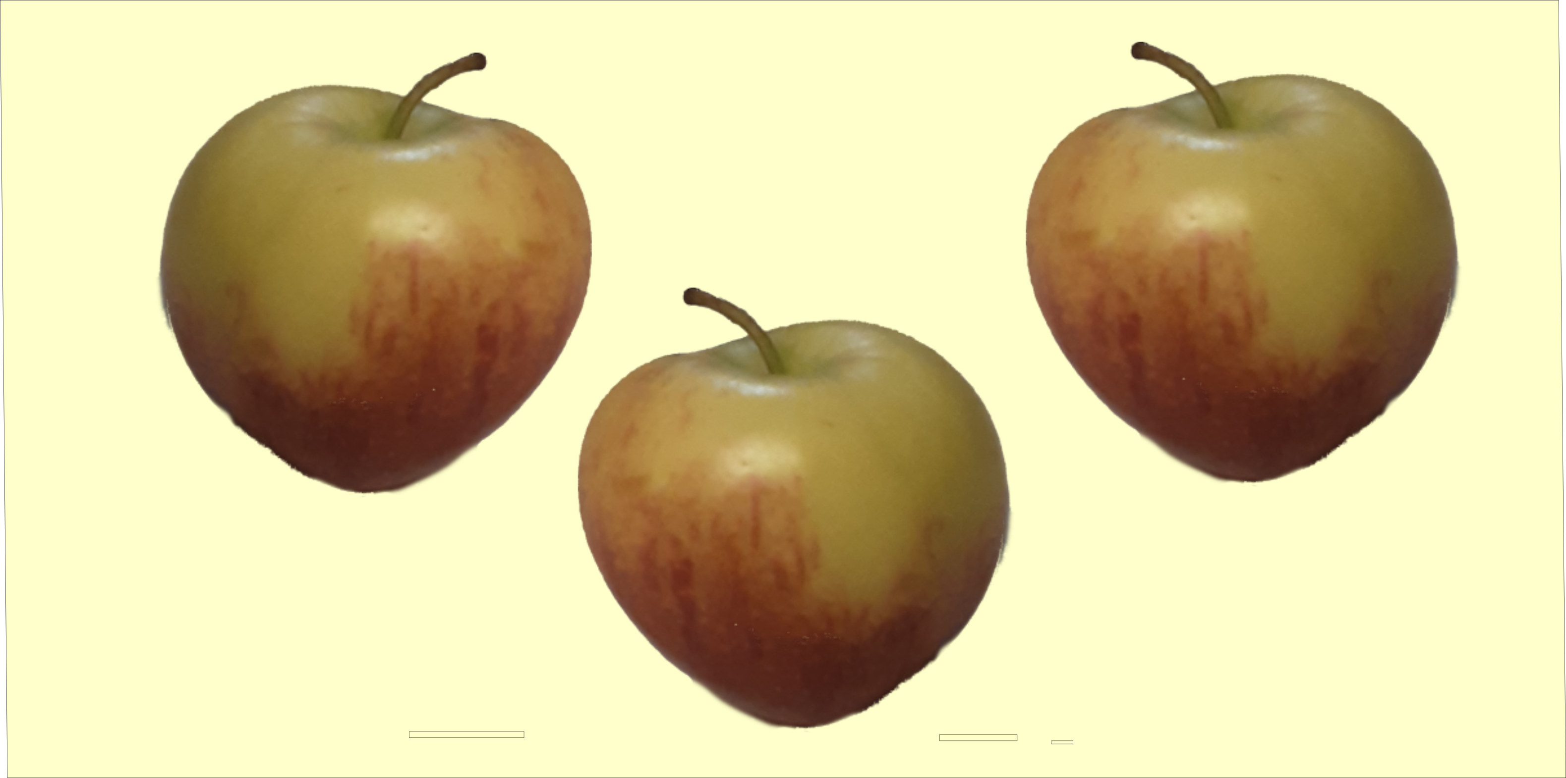 3 eating apples